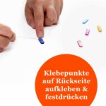 Pinnwand "CUPCAKE" beige-pastelltürkis-hellblau – Bild 8