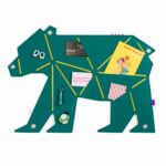 Pinnwand Bär "BER" grün-gelb – Bild 3