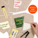 Pinnwand Elch "ELG" beige-weiss – Bild 4