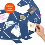 Pinnwand Fisch "WAL" dunkelblau-weiss – Bild 4