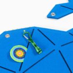 Pinnwand Fisch "WAL" hellblau-dunkelblau – Bild 5