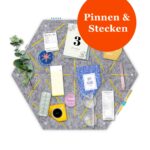 Pinnwand HEX hellgrau-gelb – Bild 2