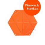 Pinnwand HEX orange-beige – Bild 2