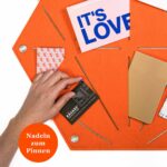 Pinnwand HEX orange-beige – Bild 5