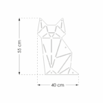 Pinnwand Katze "KAT" beige-orange – Bild 10