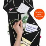 Pinnwand Katze "KAT" schwarz-weiss – Bild 3