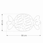 Pinnwand "BONBON" pink-gelb-hellblau – Bild 12