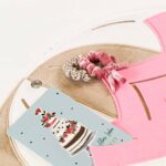 Pinnwand "BALLON" weiss-beige-rosa – Bild 6