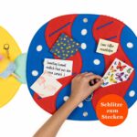 Pinnwand "BONBON" hellblau-rot-gelb – Bild 3