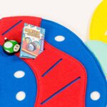 Pinnwand "BONBON" hellblau-rot-gelb – Bild 5