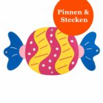 Pinnwand "BONBON" pink-gelb-hellblau – Bild 2