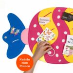 Pinnwand "BONBON" pink-gelb-hellblau – Bild 5