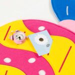 Pinnwand "BONBON" pink-gelb-hellblau – Bild 6