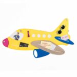 Pinnwand "FLUGZEUG" gelb-beige-pink