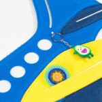 Pinnwand "FLUGZEUG" hellblau-gelb-rot – Bild 6