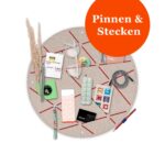 Pinnwand CIR beige-rot – Bild 2