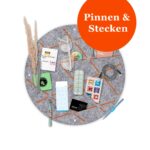 Pinnwand CIR hellgrau-orange – Bild 2