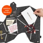 Pinnwand Nashorn "NAS" dunkelgrau-weiss – Bild 3