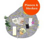 Pinnwand OKO-2 hellgrau-gelb – Bild 2