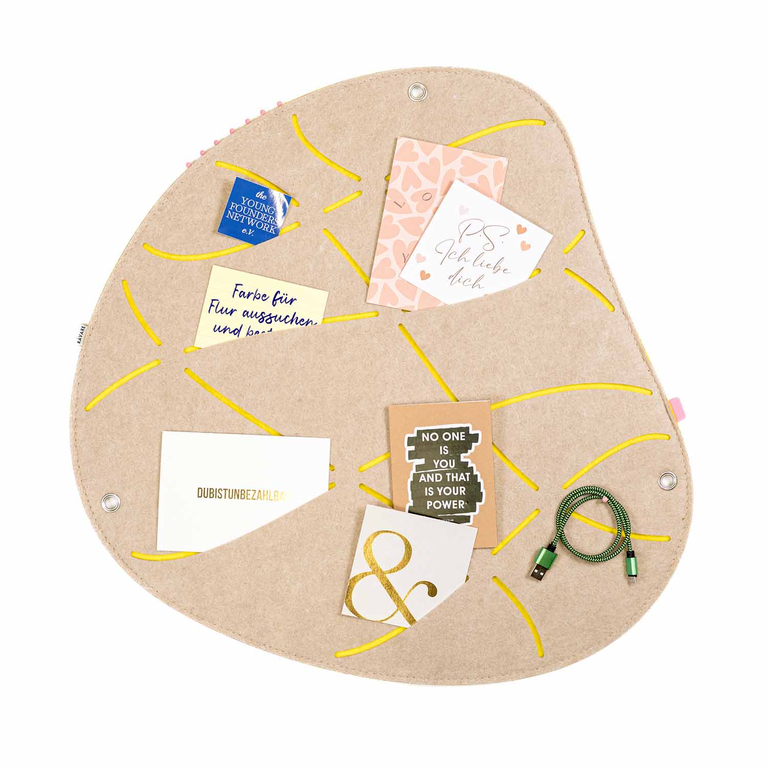 pinnwand_organisch_veganer_filz_oko_1_m_beige_gelb_1.jpg Pinnwand OKO-1 beige-gelb – Bild 1