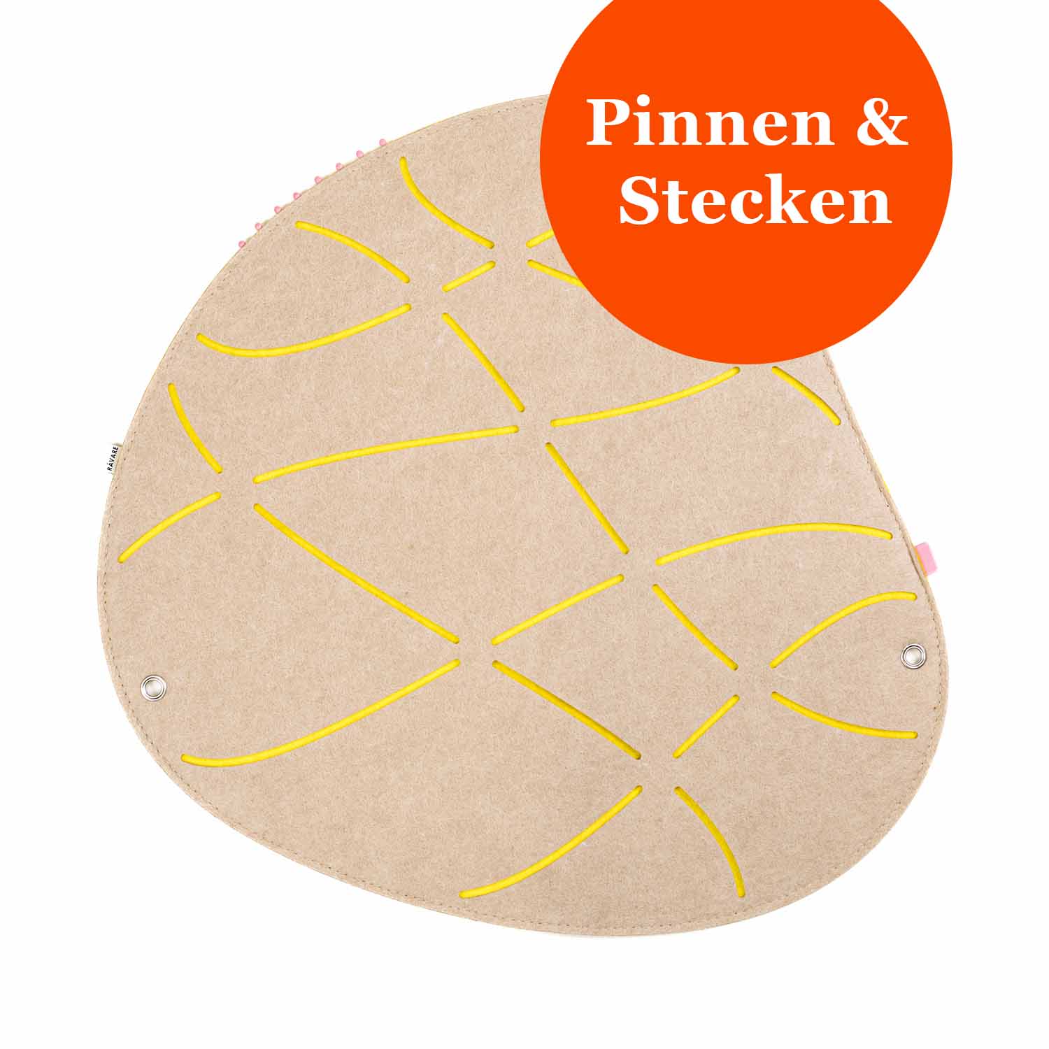Pinnwand OKO-1 beige-gelb – Bild 2
