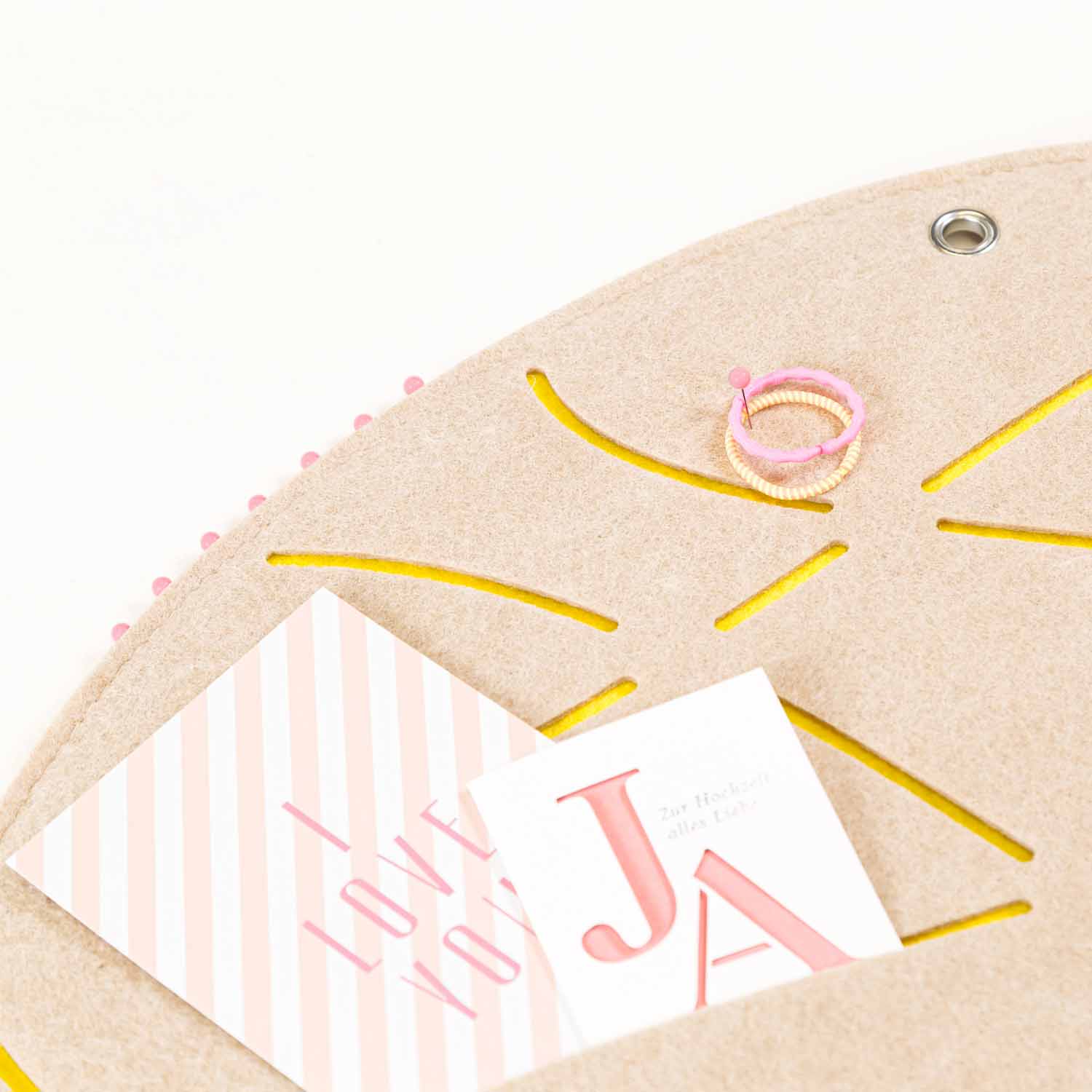 Pinnwand OKO-1 beige-gelb – Bild 5