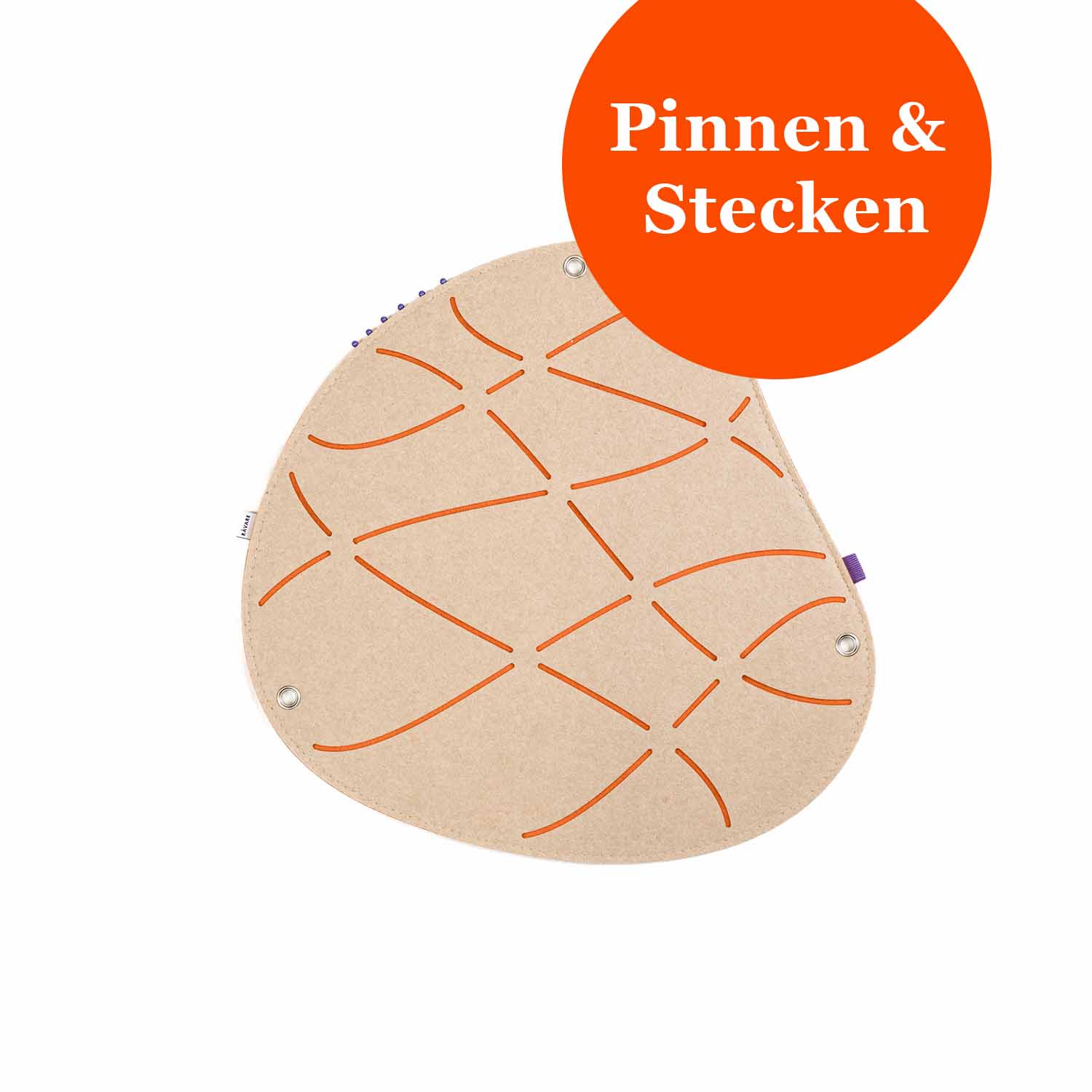 Pinnwand OKO-1 beige-orange – Bild 2