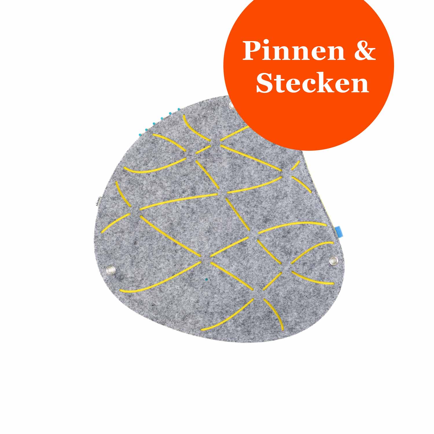 Pinnwand OKO-1 hellgrau-gelb – Bild 2