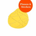 Pinnwand OKO-2 gelb-beige – Bild 2