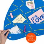 Pinnwand OKO-3 hellblau-gelb – Bild 3