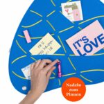 Pinnwand OKO-3 hellblau-gelb – Bild 4