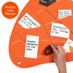 Pinnwand OKO-3 orange-beige – Bild 5