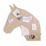 Pinnwand Pferd "PON" beige-weiss – Bild 3