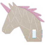 Pinnwand Pferd "PON" beige-weiss – Bild 7