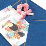 Pinnwand Elefant "ELE" dunkelblau-beige – Bild 6