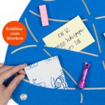 Pinnwand Pferd "PON" hellblau-beige – Bild 4