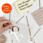 Pinnwand Elch "ELG" weiss-beige – Bild 4