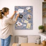 Pinnwand REK hellgrau-hellblau