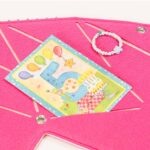 Pinnwand Pferd "PON" pink-weiss – Bild 5