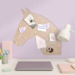 Pinnwand Pferd "PON" beige-weiss – Bild 8