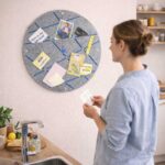 Pinnwand CIR hellgrau-hellblau